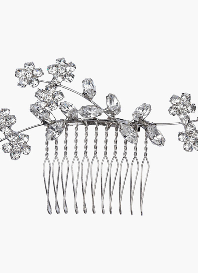 Bridal Zircon Hair Comb