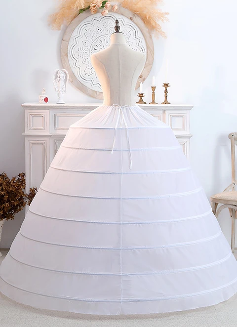 Tulle Netting Floor-length 1 Tier Petticoats